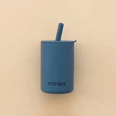 Silicone Straw Cup With Lid-9