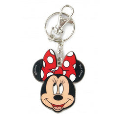 Minnie Mouse Double Sided Colour Pewter Keychain-1