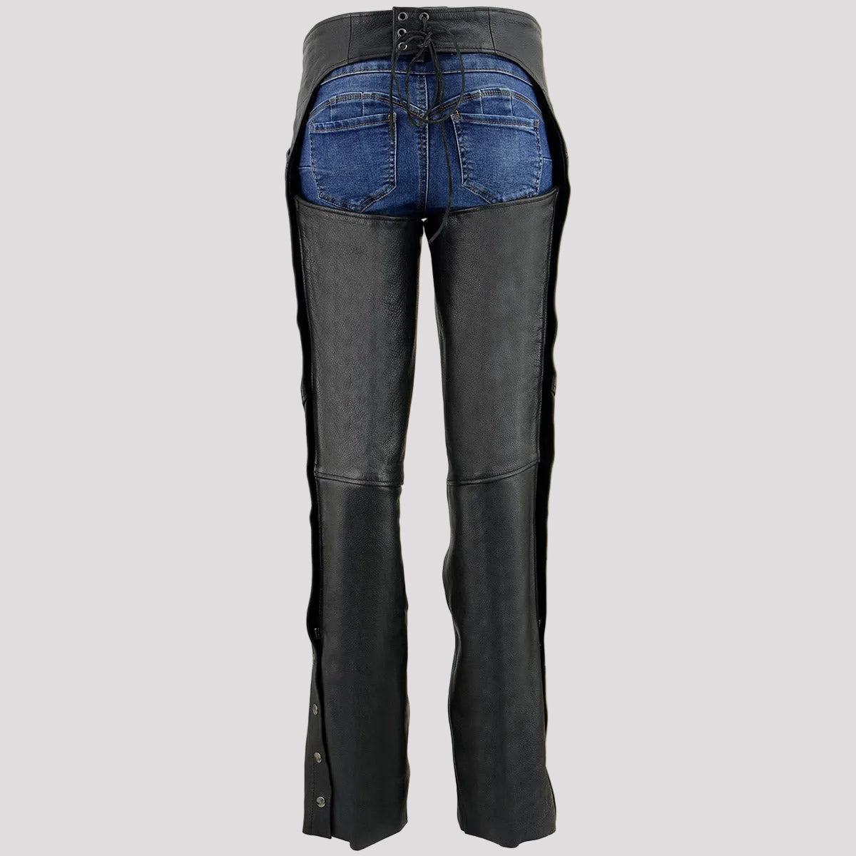 BOL/Open Road Women's Suede Wing Design Leather Chaps-2