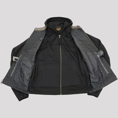Milwaukee Leather Men's Skull Hoodie Leather Vest | 2-in-1 Moto Vest-5