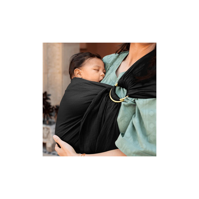 Ring Sling - Double Gauze - Onyx-2