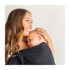 Ring Sling - Double Gauze - Onyx-4