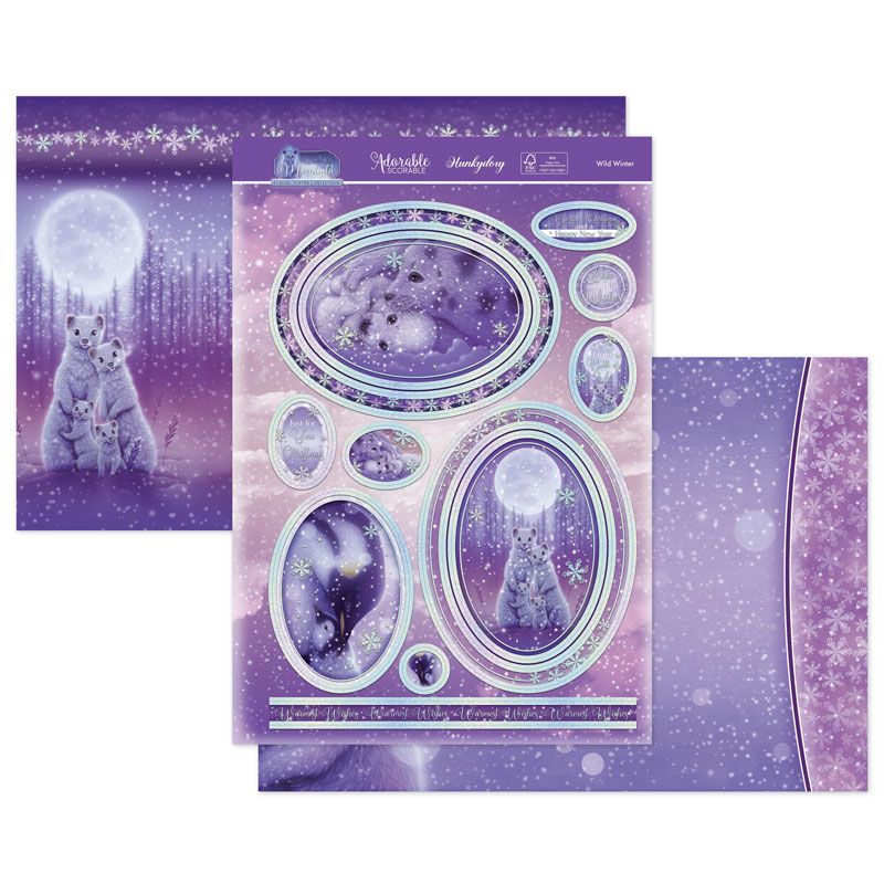 Wild Winter Luxury Topper Set-1
