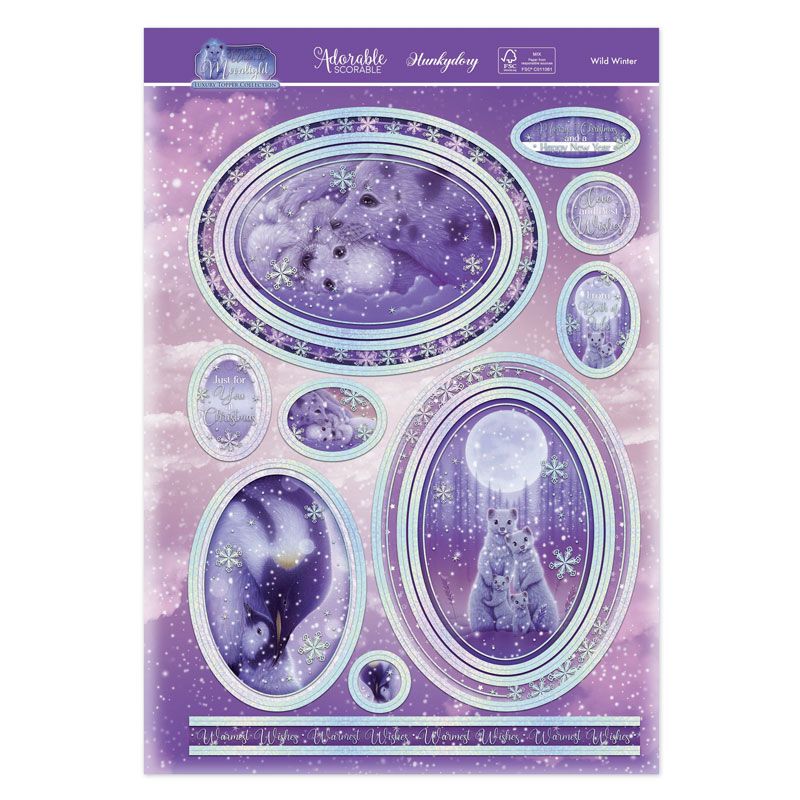 Wild Winter Luxury Topper Set-2