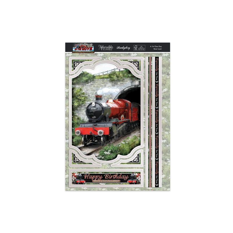 On The Move Deco-Large Set - A 1st Class Day-2