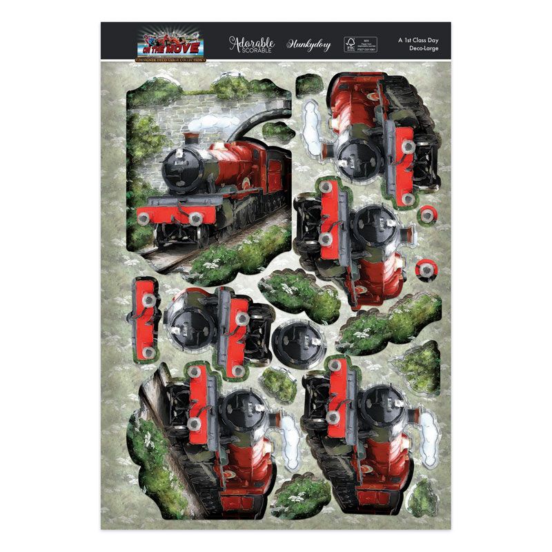 On The Move Deco-Large Set - A 1st Class Day-3