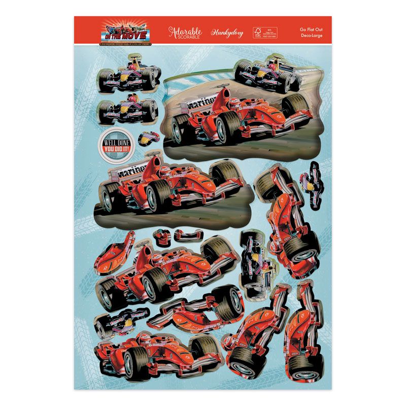 On The Move Deco-Large Set - Go Flat Out-3