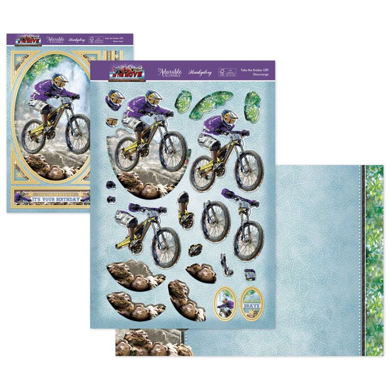 On The Move Deco-Large Set - Take The Bikes Off!-1