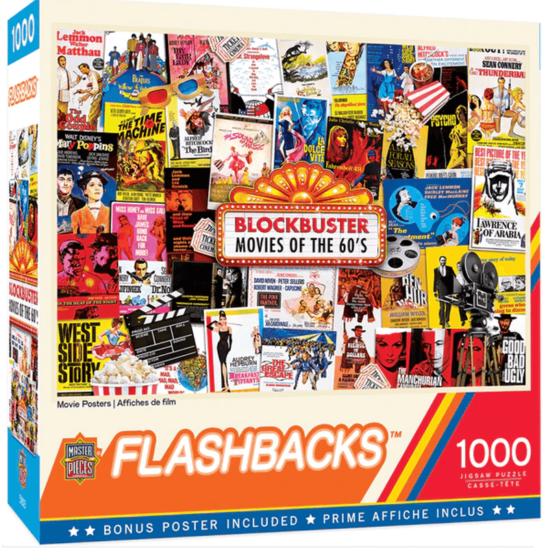 Movie Posters 1000pc Puzzle-1