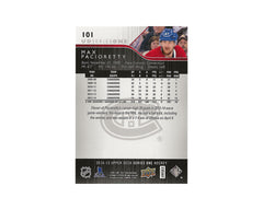 Max Pacioretty Autographed 2014-15 Upper Deck Series 1 #101 Hockey Card-2