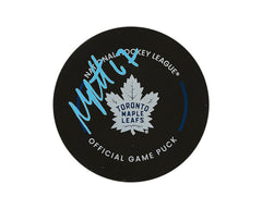 Max Pacioretty Autographed Toronto Maple Leafs Official Game Puck-1