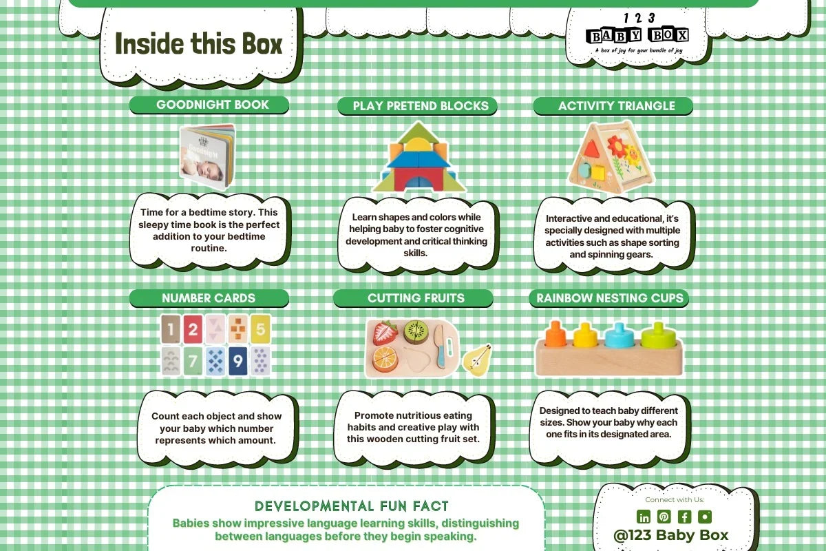 123 Baby Box Montessori Educational Box - Ages 15–18 Months-2