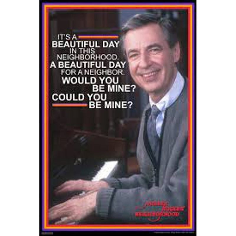 Mr.Rogers Beautiful Day Poster-1