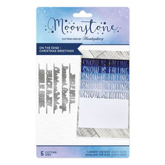 Moonstone Dies- On The Edge - Christmas Greetings-1
