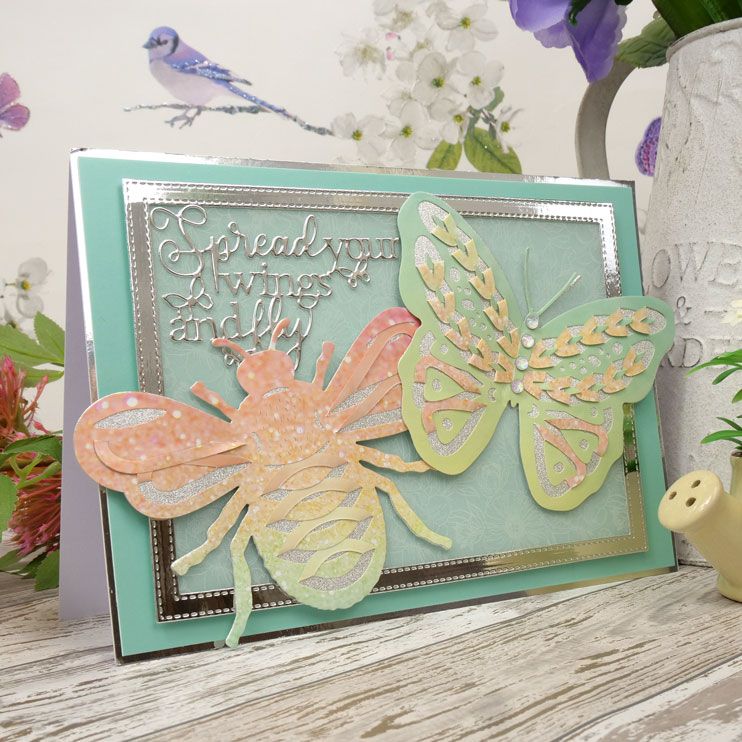 Moonstone Dies - Garden Nature Interlace Bumblebee-2