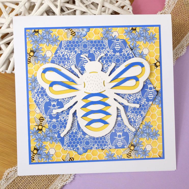 Moonstone Dies - Garden Nature Interlace Bumblebee-5