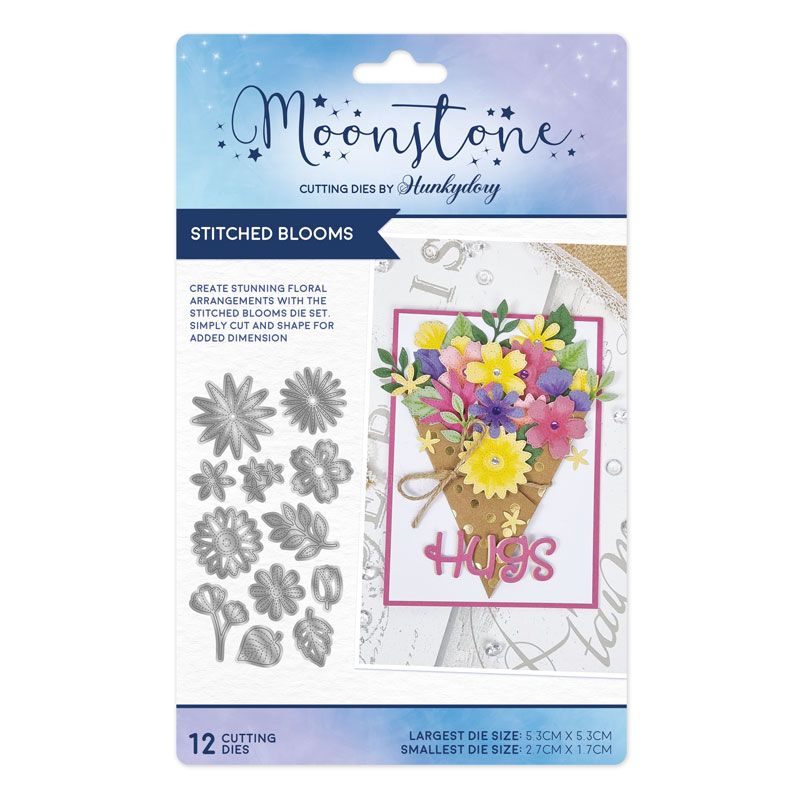 Moonstone Dies - Stitched Blooms-1