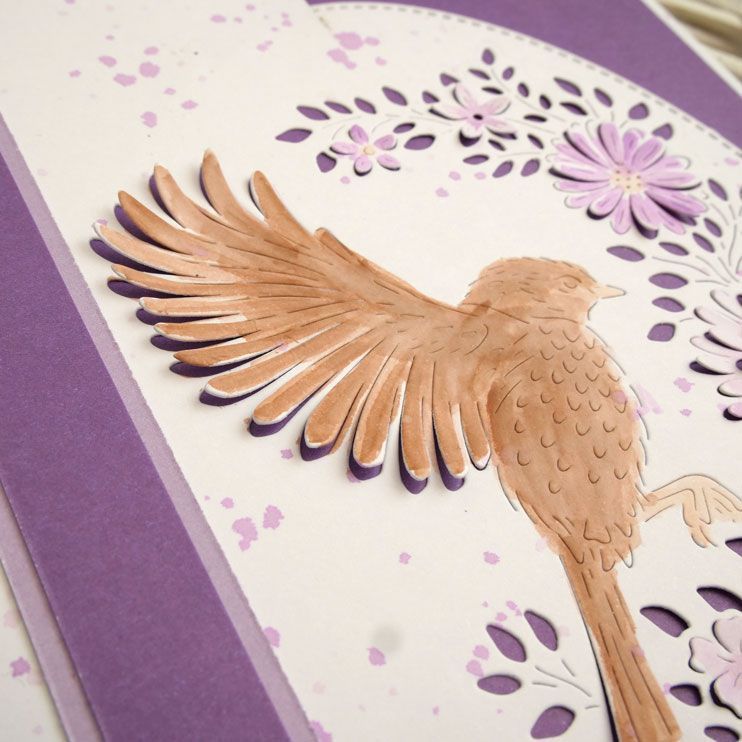 Moonstone Dies - Liftables Blossoming Bird-4