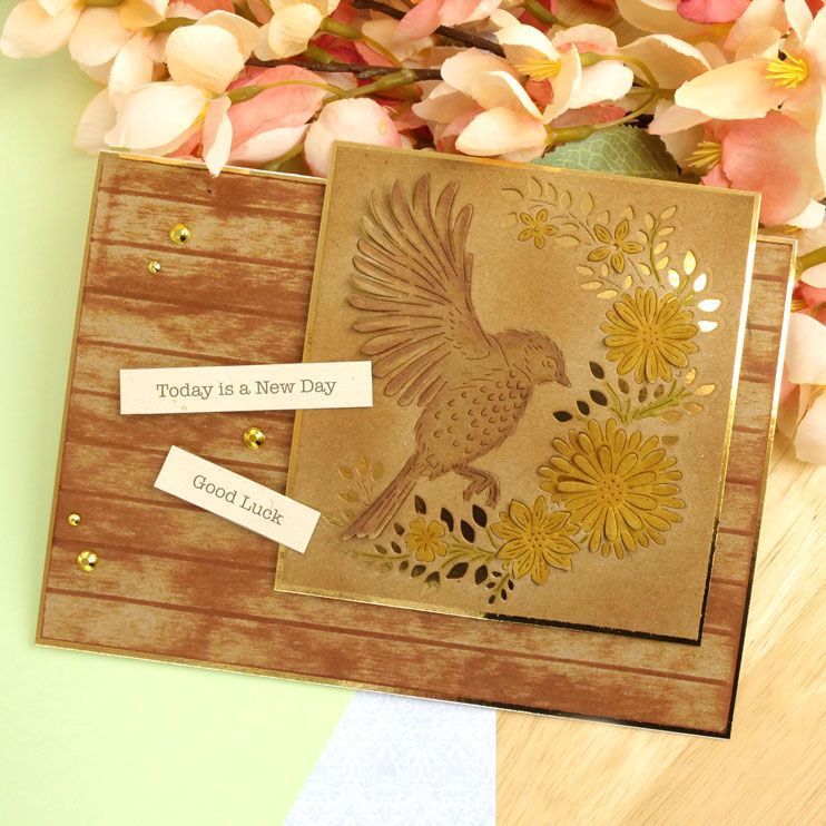 Moonstone Dies - Liftables Blossoming Bird-6