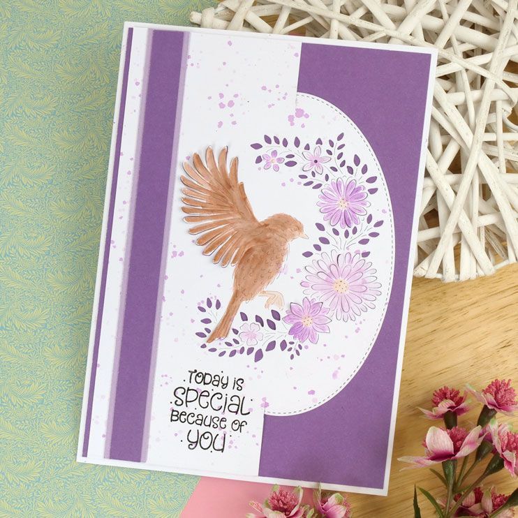 Moonstone Dies - Liftables Blossoming Bird-3