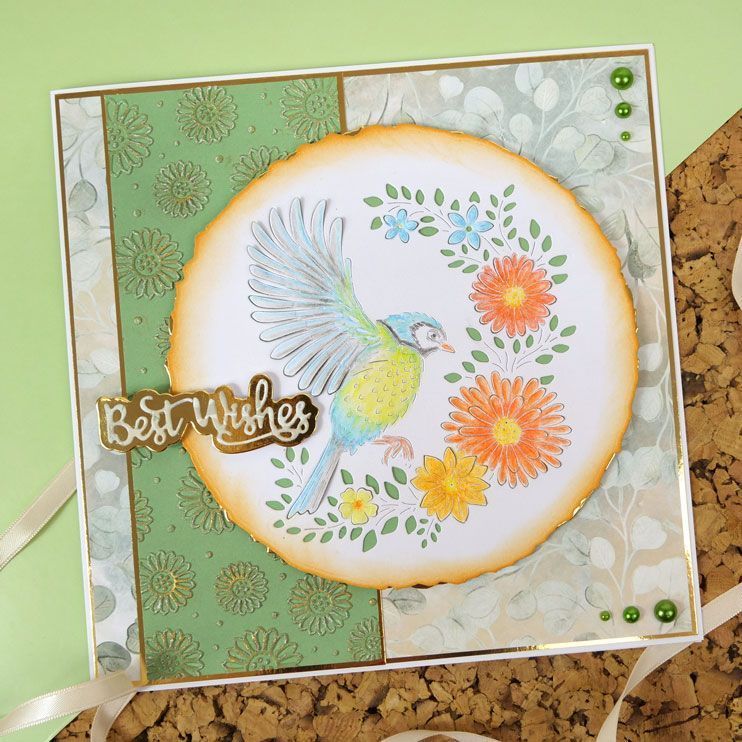 Moonstone Dies - Liftables Blossoming Bird-9