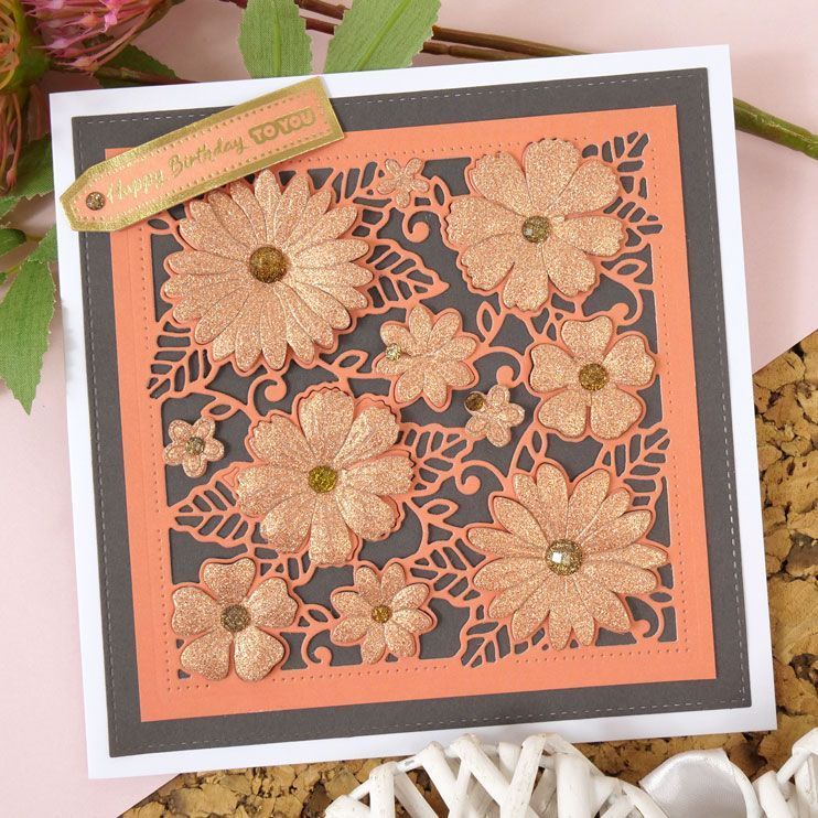 Moonstone Dies - Liftables Fabulous Flowers-10
