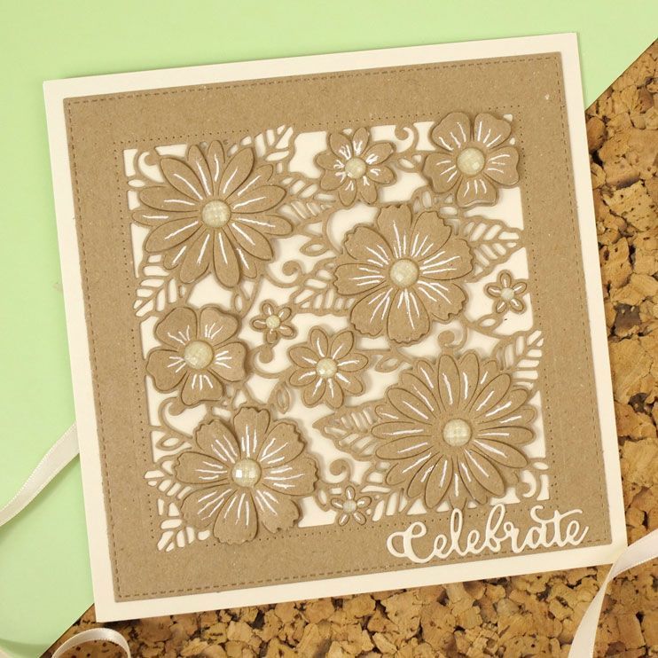Moonstone Dies - Liftables Fabulous Flowers-9