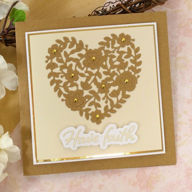 Moonstone Dies - Floral Heart-3