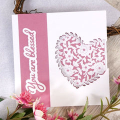Moonstone Dies - Floral Heart-6