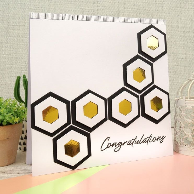 Moonstone Dies - Mini Shape Builders - Squares, Starbursts & Hexagons-3