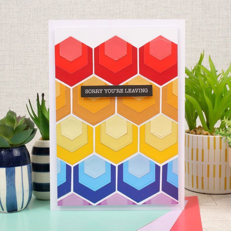 Moonstone Dies - Mini Shape Builders - Squares, Starbursts & Hexagons-2