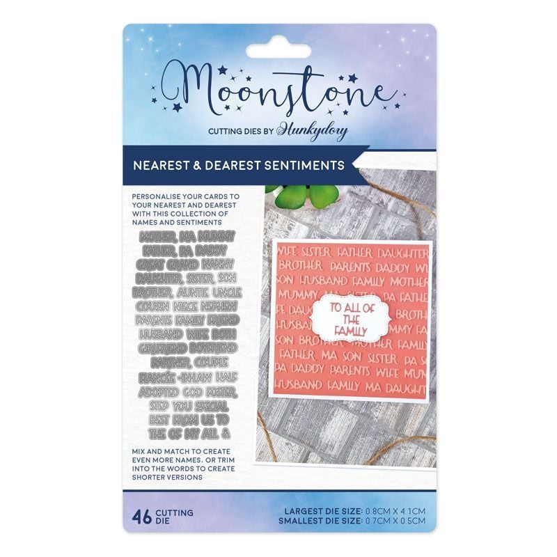 Moonstone Dies - Nearest & Dearest Sentiments-1