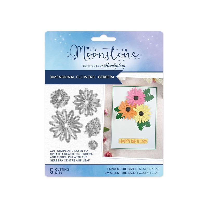 Moonstone Dies - Dimensional Flowers - Gerbera-1