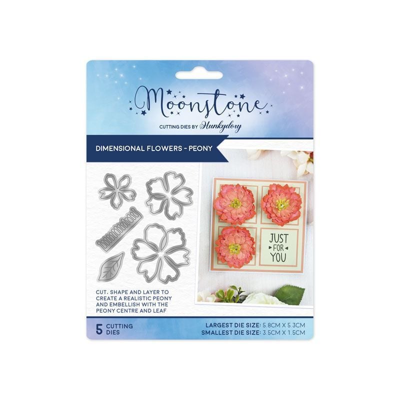 Moonstone Dies - Dimensional Flowers - Peony-1