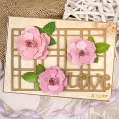 Moonstone Dies - Dimensional Flowers - Rose-5