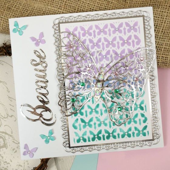 Moonstone Dies - Butterfly Trellis-5
