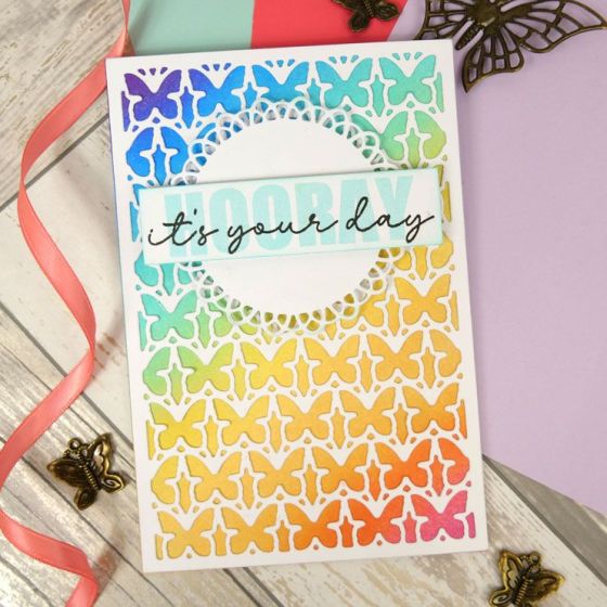 Moonstone Dies - Butterfly Trellis-6