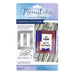 Moonstone Dies - Delightfully Dotty Frame-1