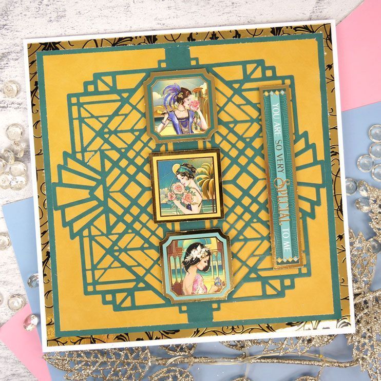 Moonstone Dies - Art Deco Gatefold Panel-2