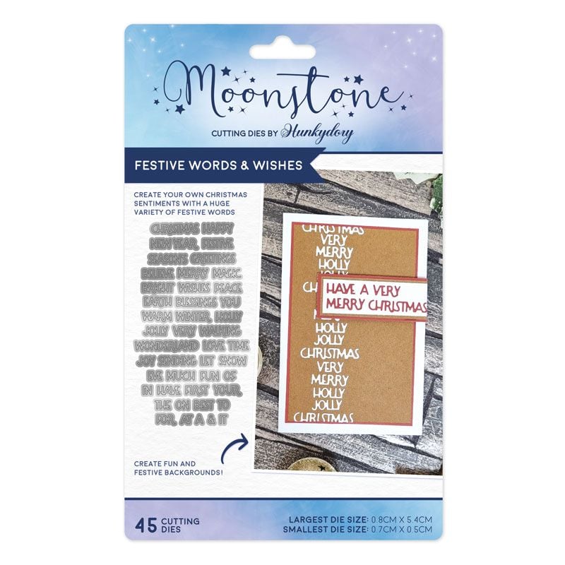 Moonstone Dies - Festive Words & Wishes-1