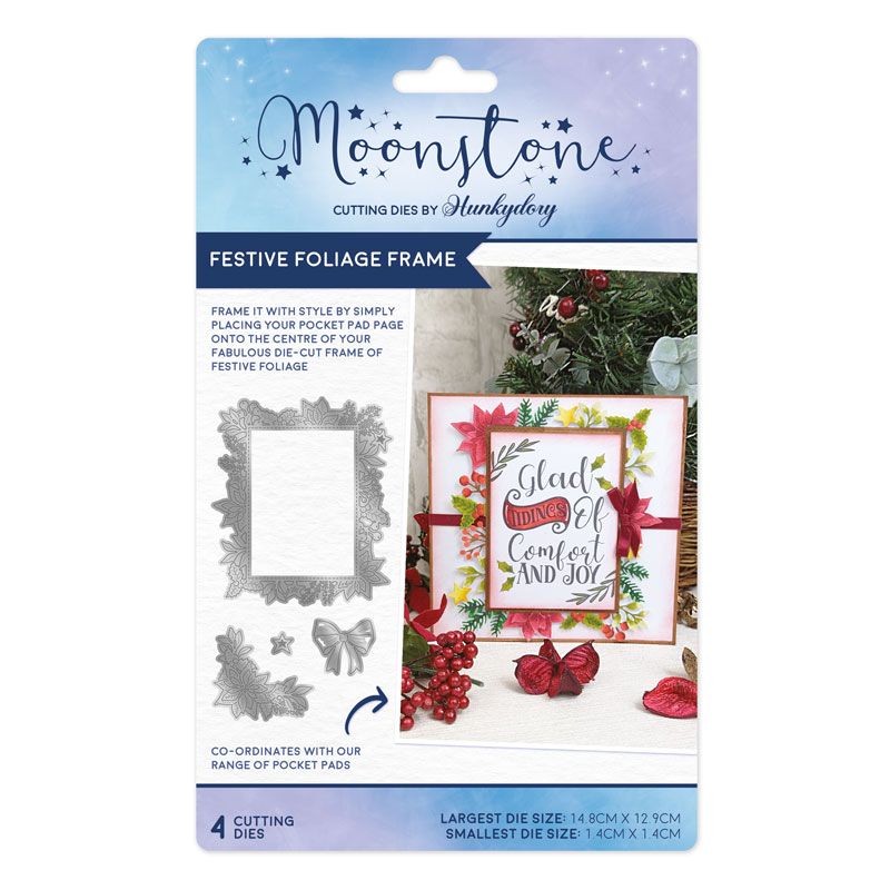 Moonstone Dies - Festive Foliage Frame-1