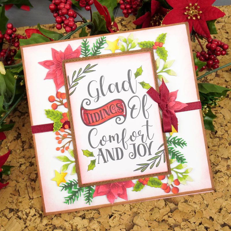 Moonstone Dies - Festive Foliage Frame-2