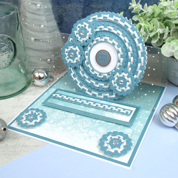 Moonstone Dies - Ribbon Threading Nesting Frames - Circles-5