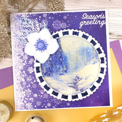 Moonstone Dies - Ribbon Threading Nesting Frames - Circles-7
