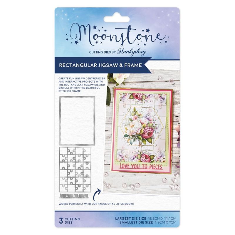 Moonstone Dies - Rectangular Jigsaw & Frame-1