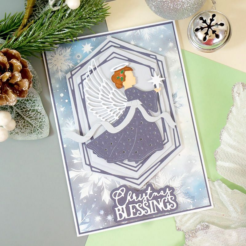 Moonstone Dies - Sketchy Nesting Frames - Extended Hexagons-4