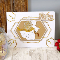 Moonstone Dies - Sketchy Nesting Frames - Extended Hexagons-7
