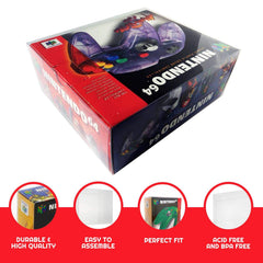 Nintendo 64 Controller Box EVORETRO Protector 0.40MM Pack of 1-1