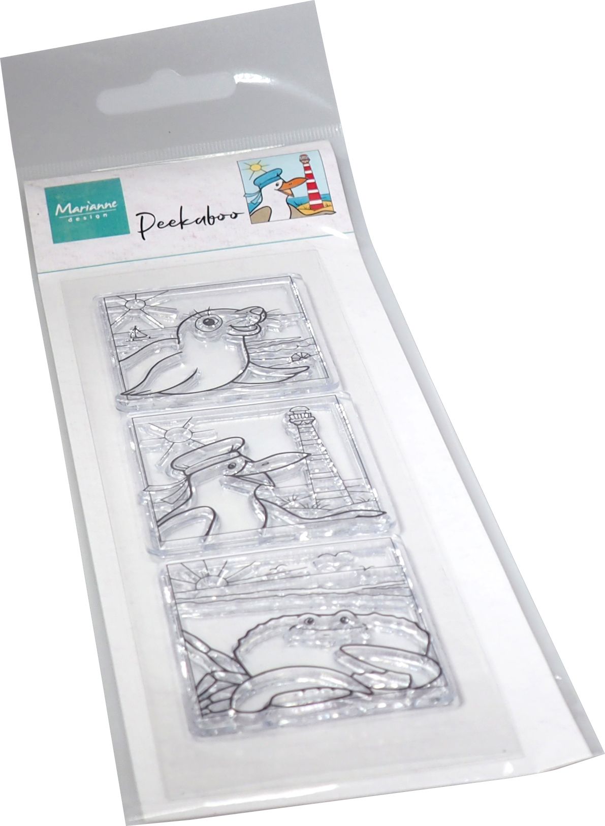 Marianne Design Clear Stamp - Hetty's Peek-A-Boo Beach-1
