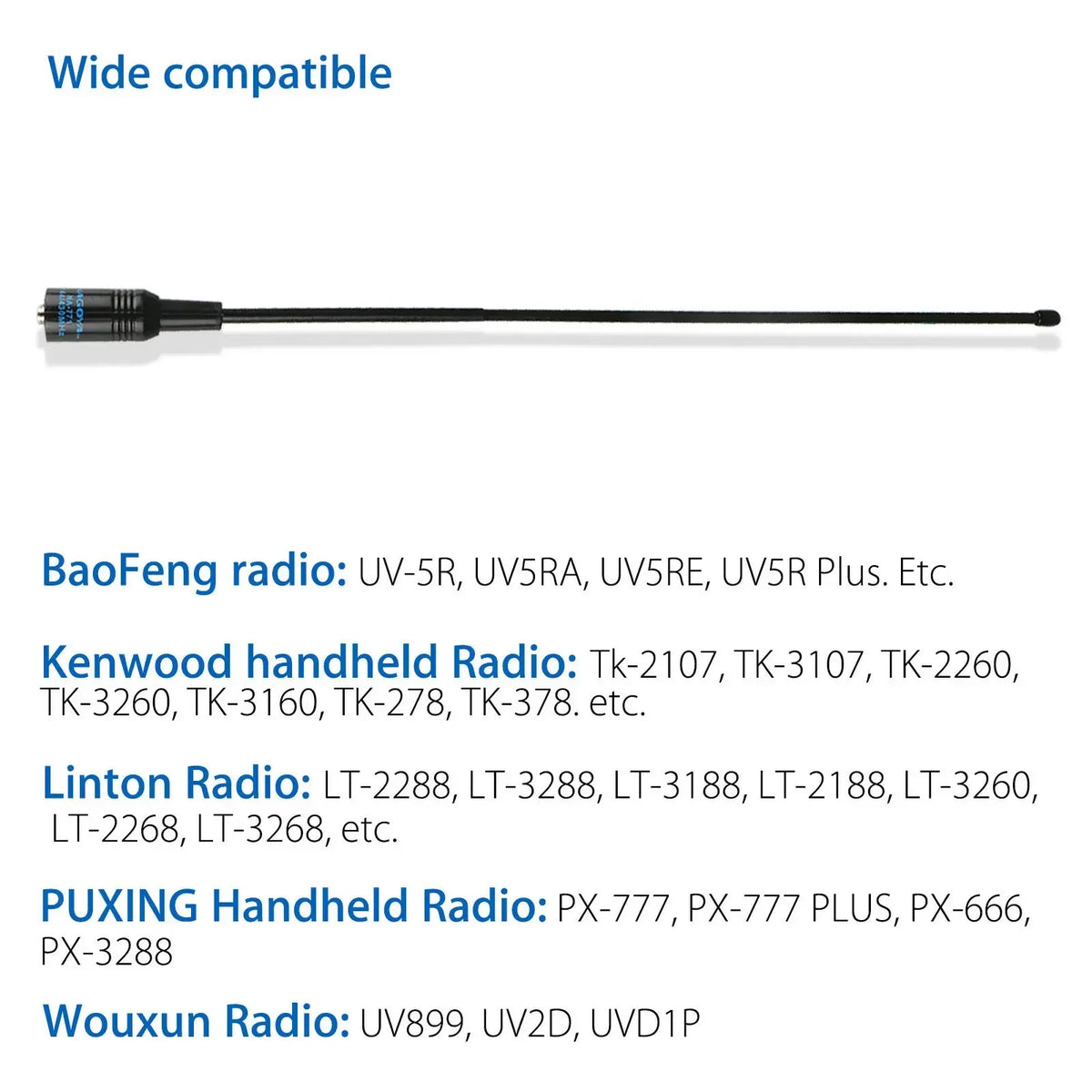 Long NA-771 Dual-Band Antenna for Baofeng Radios-6